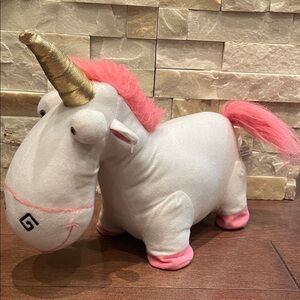 Despicable Me Fluffy Unicorn Plush